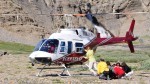 Guided heli hiking tours near Lake Louise