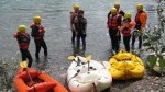 Guided kayaking trips in the Canadian Rockies near Canmore, Alberta